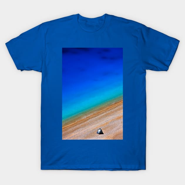 Shades of blue - Lefkada island T-Shirt by Cretense72